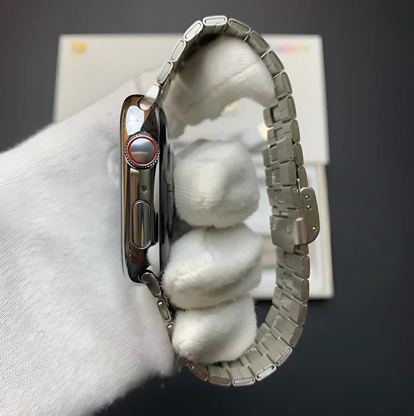 Jades WS-Z9 Smartwatch with CTZN Chain and Silicone Braided Strap