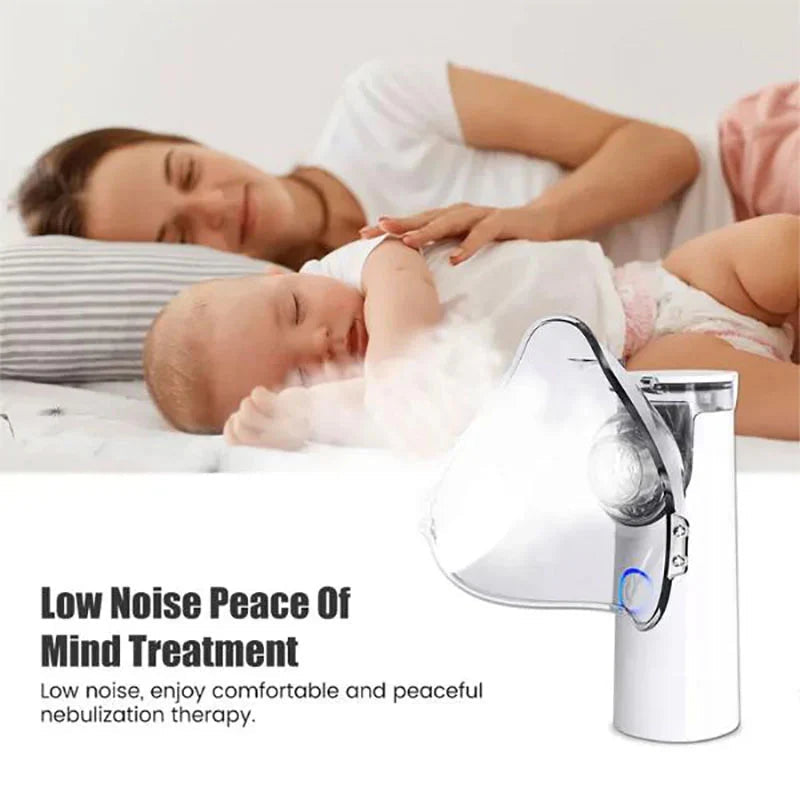 Rechargeable Portable Mesh Nebulizer - Efficient Respiratory Relief