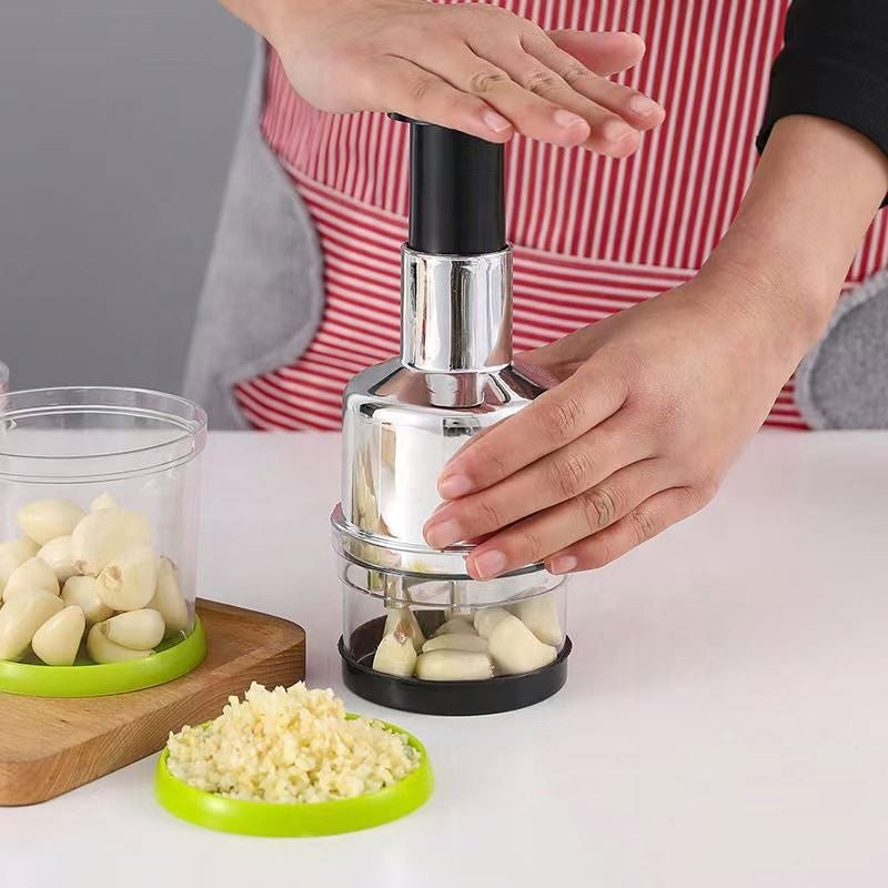 Vegetable grinder and chopper with free samosa maker mould